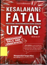 Image of Kesalahan2 Fatal Penguasa mengembangkan bisnis dengan uang