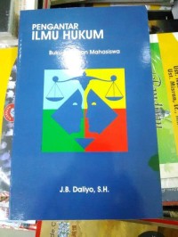 Image of Pengantar Ilmu Hukum